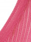 Трикотажное платье из шелка фактурной вязки Alberta Ferretti  –  Деталь
