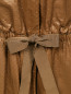 Пальто из кожи с перфорацией и рукавами 3/4 Giambattista Valli  –  Деталь