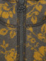 Пальто из шерсти с цветочным узором MiMiSol  –  Деталь