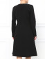 Платье из шерсти с рельефными швами Jil Sander  –  Модель Верх-Низ1
