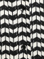 Блуза из хлопка свободного кроя с узором Voyage by Marina Rinaldi  –  Деталь