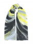 Широкий шарф с узором Emporio Armani  –  Общий вид