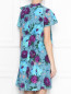 Платье из шелка с цветочным узором Max&Co  –  МодельВерхНиз1