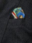 Платок из хлопка и шелка с принтом Eton  –  МодельВерхНиз