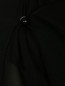 Однотонная блуза с драпировкой и поясом Jean Paul Gaultier  –  Деталь