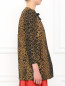 Легкое пальто с анималистичным узором Red Valentino  –  Модель Верх-Низ2