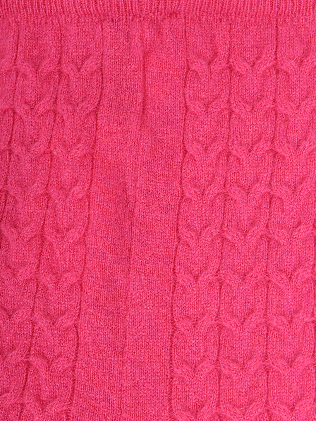 Легинсы из кашемира с узорной вязкой Tomax  –  Деталь  – Цвет:  Розовый