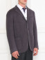 Пиджак из кашемира с узором Boglioli  –  Модель Верх-Низ