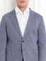Пиджак однобортный из хлопка Armani Collezioni  –  Модель Общий вид1