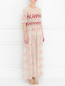 Платье-макси с цветочным узором Etro  –  Модель Верх-Низ