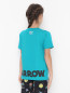 Трикотажная футболка с принтом Barrow Kids  –  МодельВерхНиз1