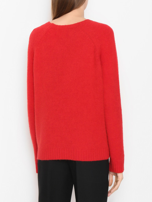 Джемпер однотонный из альпаки и хлопка Weekend Max Mara - МодельВерхНиз1