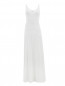 Платье из трикотажа ажурной вязки Alberta Ferretti  –  Общий вид