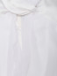 Шелковая блуза с воланом и увеличенными манжетами Ermanno Scervino  –  Деталь