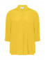 Блуза из смешанного шелка на пуговицах Marina Rinaldi  –  Общий вид