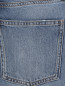 Укороченные джинсы из светлого денима M.i.h Jeans  –  Деталь