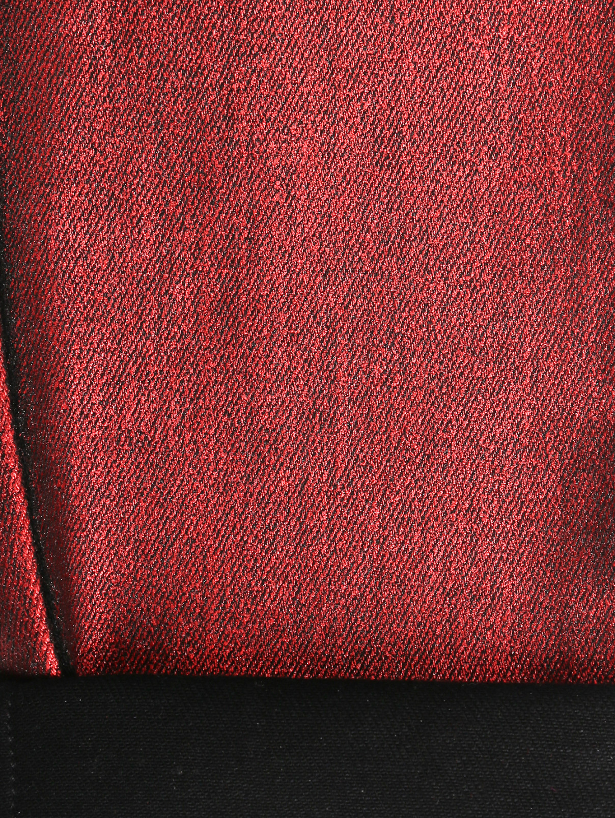 Джинсы узкого кроя с блеском Paige  –  Деталь2  – Цвет:  Красный