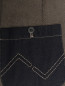 Пиджак из хлопка и шерсти с карманами LARDINI  –  Деталь2