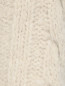 Удлиненный свитер из альпаки и шерсти с декоративной отделкой Philosophy di Lorenzo Serafini  –  Деталь1