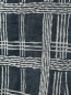 Платье из льна и хлопка с узором "клетка" Armani Collezioni  –  Деталь