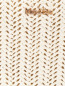 Сумка из текстиля и кожи с контрастной отделкой Max Mara  –  Деталь