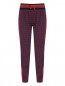 Трикотажные брюки с лампасами Dolce & Gabbana  –  Общий вид