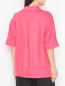 Рубашка из льна с короткими рукавами Marina Rinaldi  –  МодельВерхНиз1