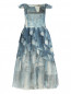 Платье-миди из сетки с узором Junior Gaultier  –  Общий вид