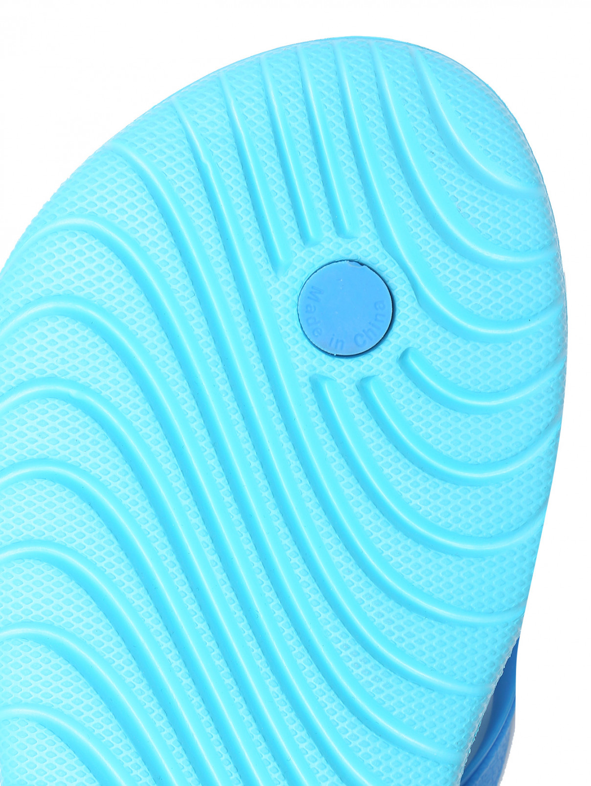 Шлепанцы с логотипом Nike  –  Обтравка5  – Цвет:  Синий