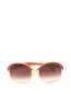 Солнцезащитные очки с контрастной отделкой Oliver Peoples  –  Общий вид
