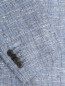 Пиджак из хлопка и шелка с узором Etro  –  Деталь