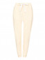 Трикотажные брюки из хлопка на кулиске с боковыми карманами DKNY  –  Общий вид