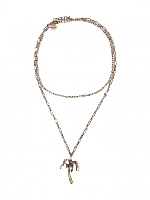 Ожерелье из металла с подвеской Max Mara - Общий вид