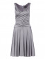 Трикотажное платье с драпировками Emporio Armani  –  Общий вид