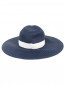 Шляпа с широкими полями и контрастной отделкой Max&Co  –  Обтравка3