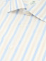 Рубашка из хлопка с узором полоска Borrelli  –  Деталь1