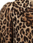 Пальто из шелка и шерсти с узором Dolce & Gabbana  –  Деталь