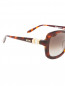 Солнцезащитные очки в пластиковой оправе с узором Moschino  –  Деталь