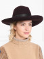 Шляпа из шерсти с лентой Borsalino  –  МодельОбщийВид