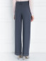 Широкие брюки из шерсти с отворотами Jean Paul Gaultier  –  Модель Верх-Низ1