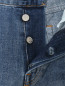 Укороченные джинсы с потертостями Diesel  –  Деталь
