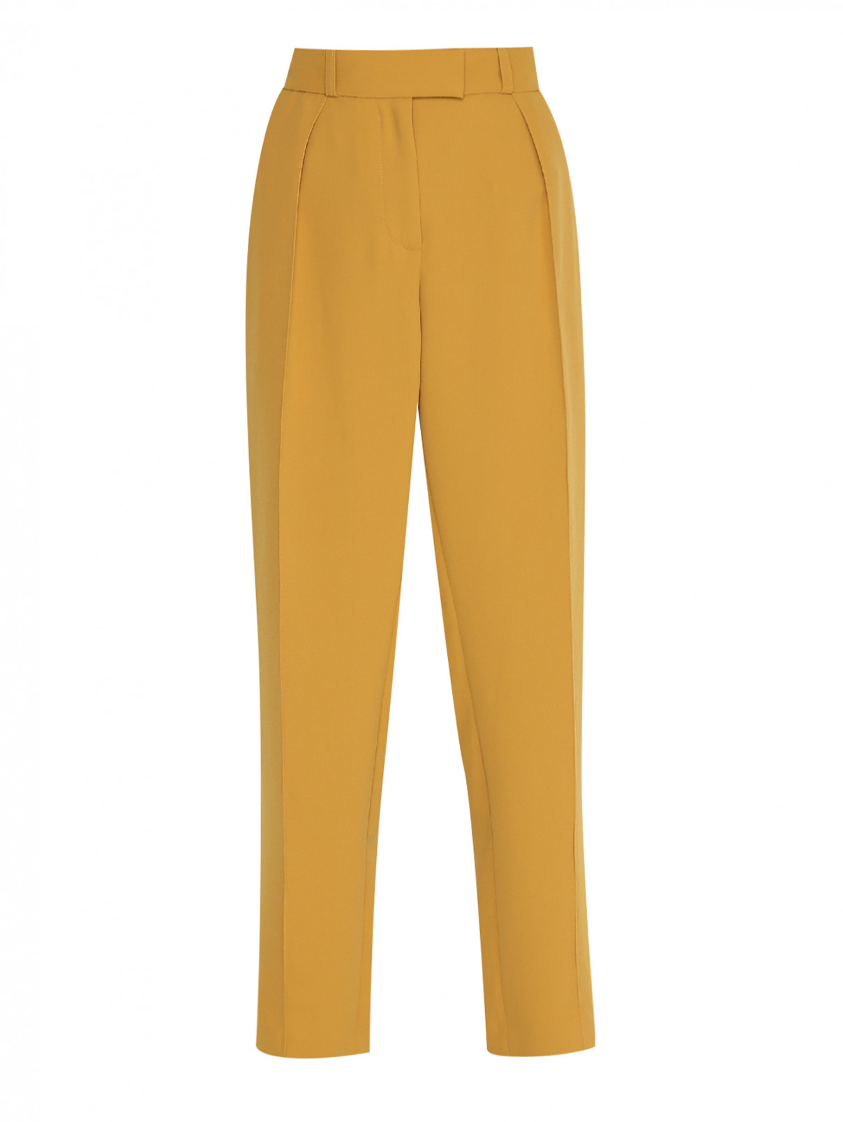 Укороченные брюки с карманами A.P.C.  –  Общий вид  – Цвет:  Оранжевый