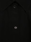 Блуза из шелка на пуговицах Nina Ricci  –  Деталь