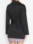 Однотонное полупальто с поясом Max Mara  –  МодельВерхНиз1