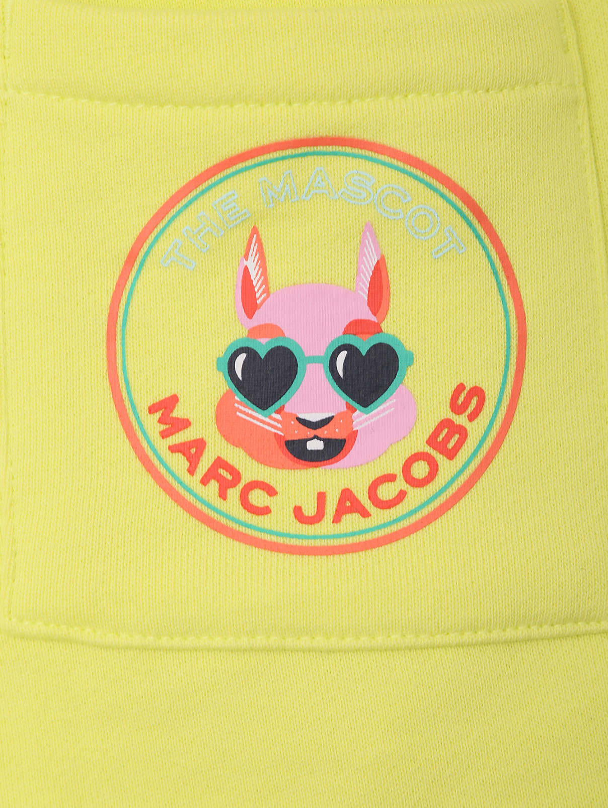 Хлопковые шорты с бантом Little Marc Jacobs  –  Деталь1  – Цвет:  Желтый