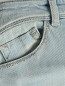Джинсы-скинни из мягкого денима Armani Jeans  –  Деталь