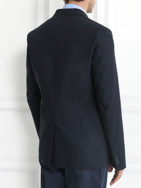 Пиджак однобортный из хлопка - Модель Верх-Низ1