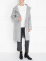 Пальто из шерсти и кашемира с накладными карманами Theory  –  Модель Общий вид
