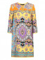 Платье свободного кроя с узором "пейсли" Etro  –  Общий вид