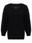 Пуловер из шерсти свободного кроя Luisa Spagnoli  –  Общий вид